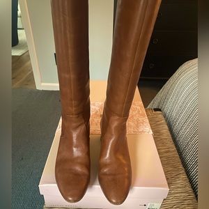 Loeffler Randall Gia Cognac Boot 9.5. New upgraded sole prior to first wear!
